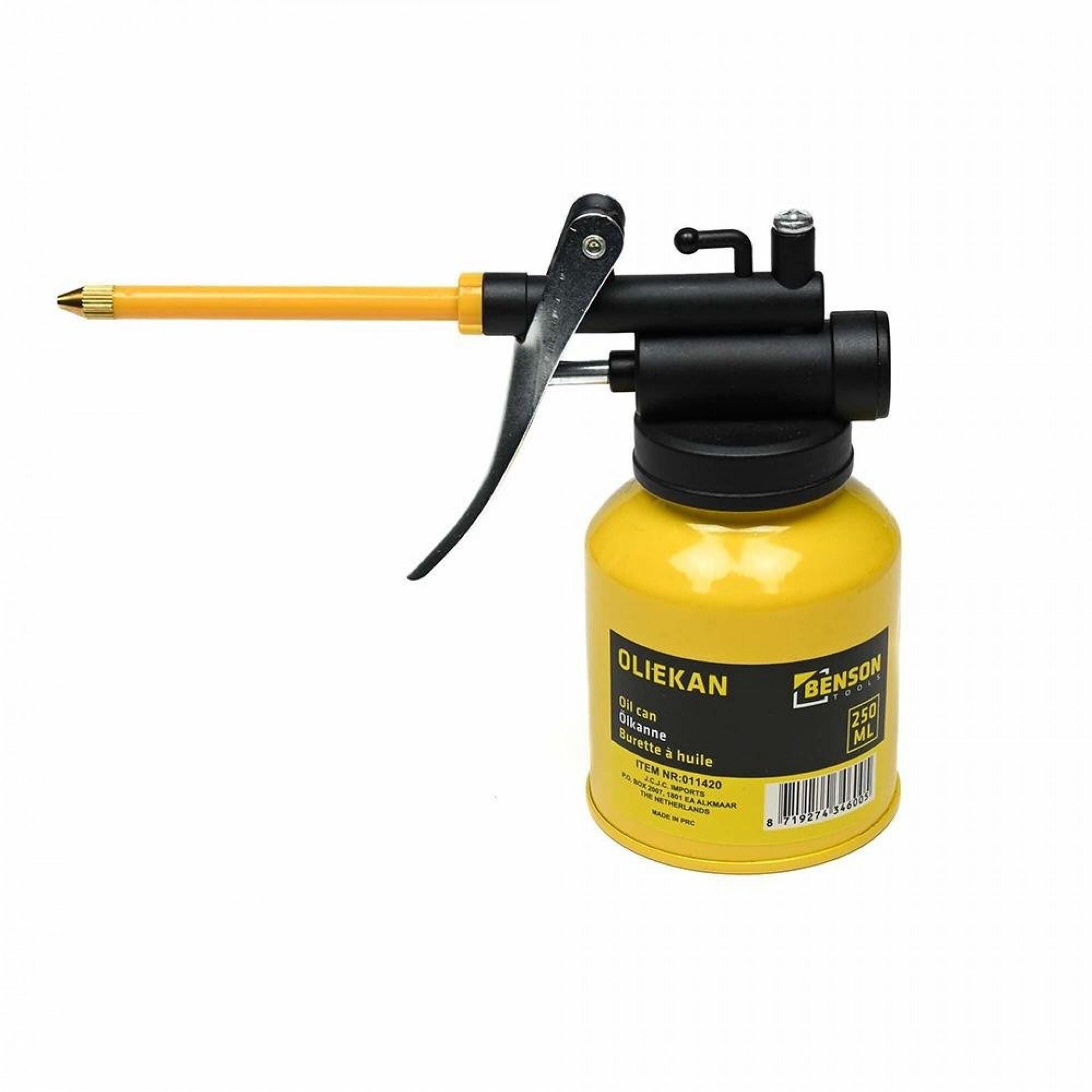 Lata de óleo 250ml refª 08597 BENSON