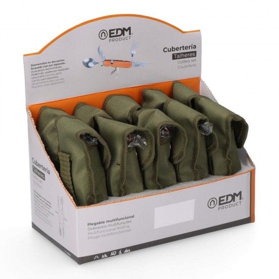 Multi ferramenta navalha + talheres, serie aconcagua. refª 08555 EDM Multi ferramenta navalha + talheres, serie aconcagua. refª 08555 EDM