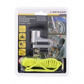 Cadeado para trav�o de disco 5mm cores / modelos diversos ref� 08450 DUNLOP