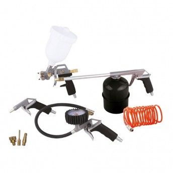 Kit acessórios pneumáticos 8 peças 2809913650 refª 08435 ABAC Kit acessórios pneumáticos 8 peças 2809913650 refª 08435 ABAC