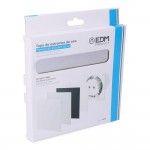 Plafond para extrator 08413 cor prateado 10cm ref 08416 EDM