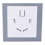 Plafond para extrator 08413 cor prateado 10cm ref 08416 EDM