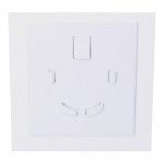 Plafond para extrator 08413 cor branco �10cm ref� 08415 EDM