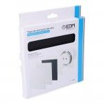 Plafond para extrator 08413 cor preto �10cm ref� 08414 EDM