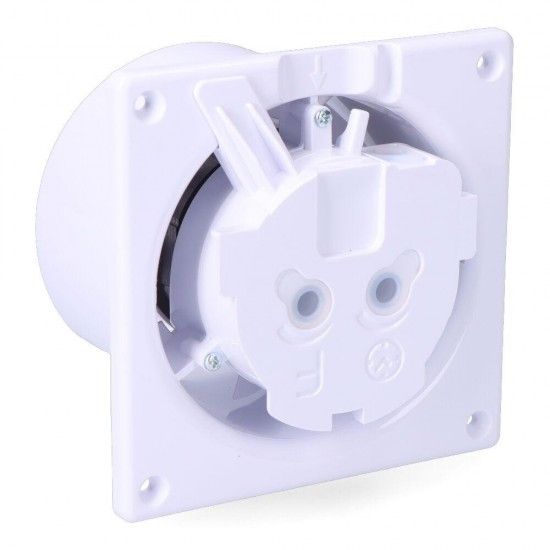 Extrator de ar con plafond branco 11w ø10cm refª 08413 EDM Extrator de ar con plafond branco 11w ø10cm refª 08413 EDM