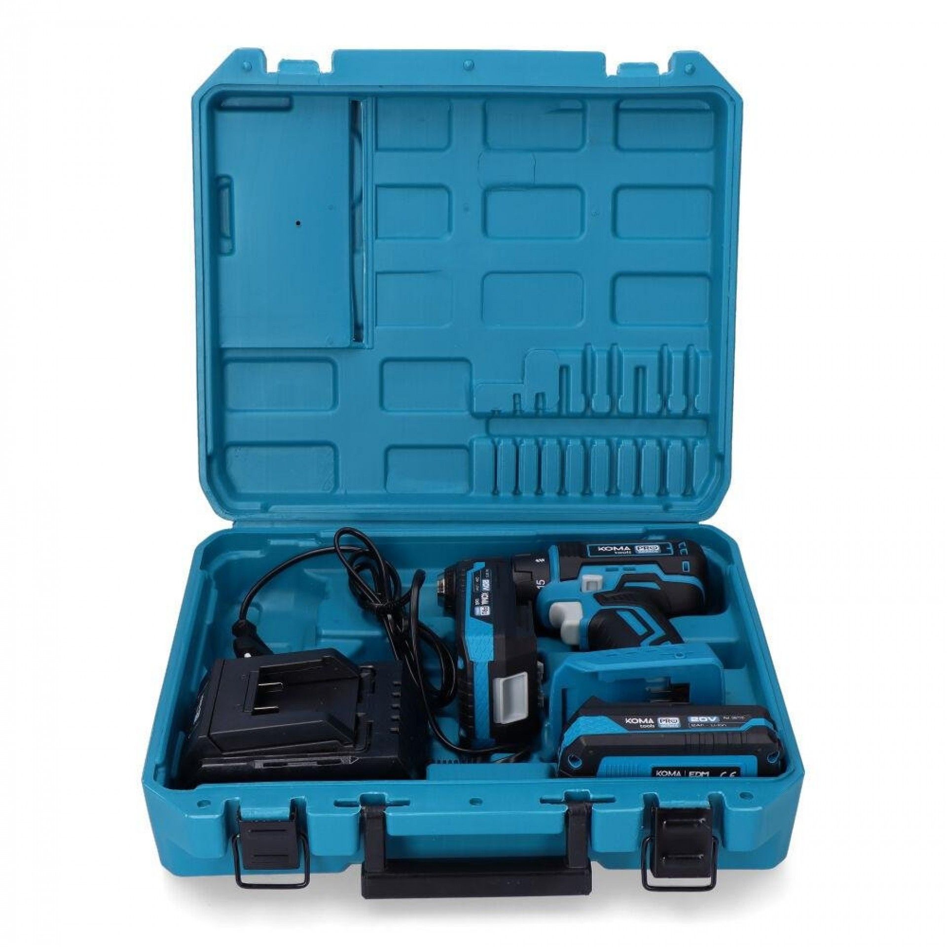 Kit mala berbequim aparafusador 20v brushless refª 08372 KOMA TOOLS