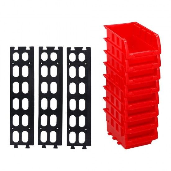 Set de 8 caixas contentora empilhvel 12x10cm ref 08171 KINZO