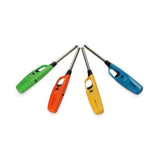 Isqueiro modelo fashion longneck bbq 27,3x4x2,5cm recarregvel cores variadas euro/u ref 08064 POLY