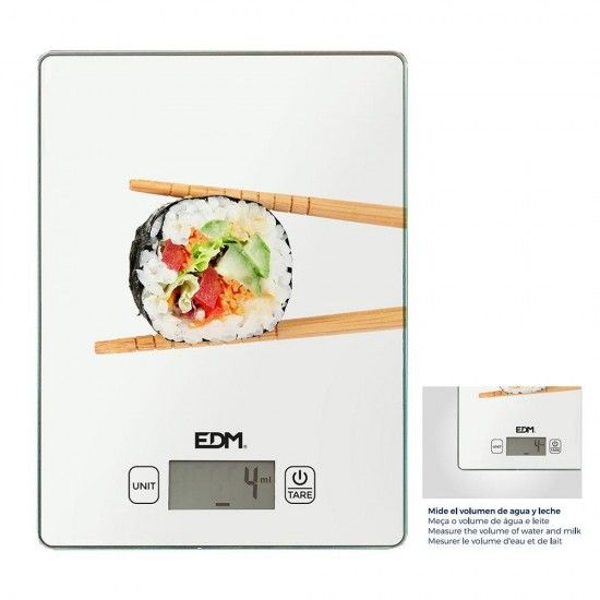Balan�a de cozinha digital max. 5kg mod 1 ref� 07526 EDM