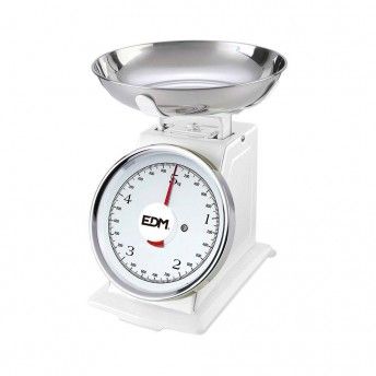 Balana analgico de cozinha max. 5kg ref 07523 EDM