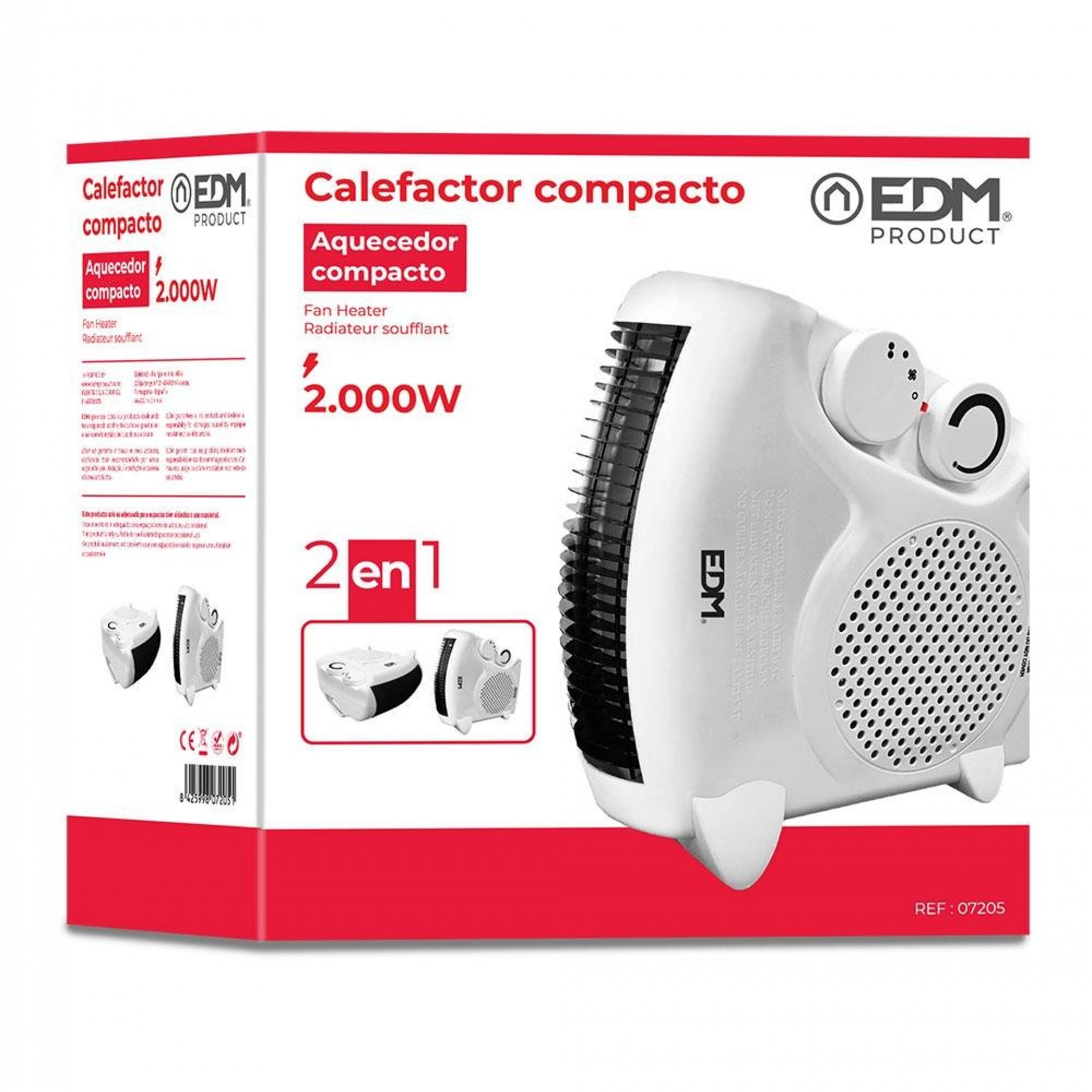 Aquecedor compacto