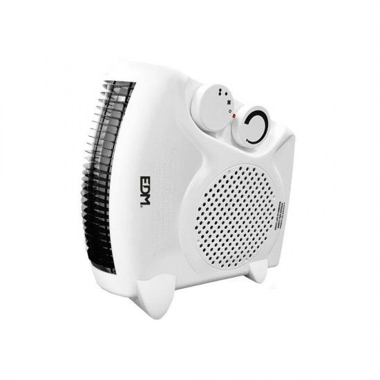 Aquecedor compacto "2 em 1" 1000-2000w ref 07205 EDM