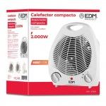 Aquecedor modelo vertical cor branco 1000-2000w ref 07204 EDM