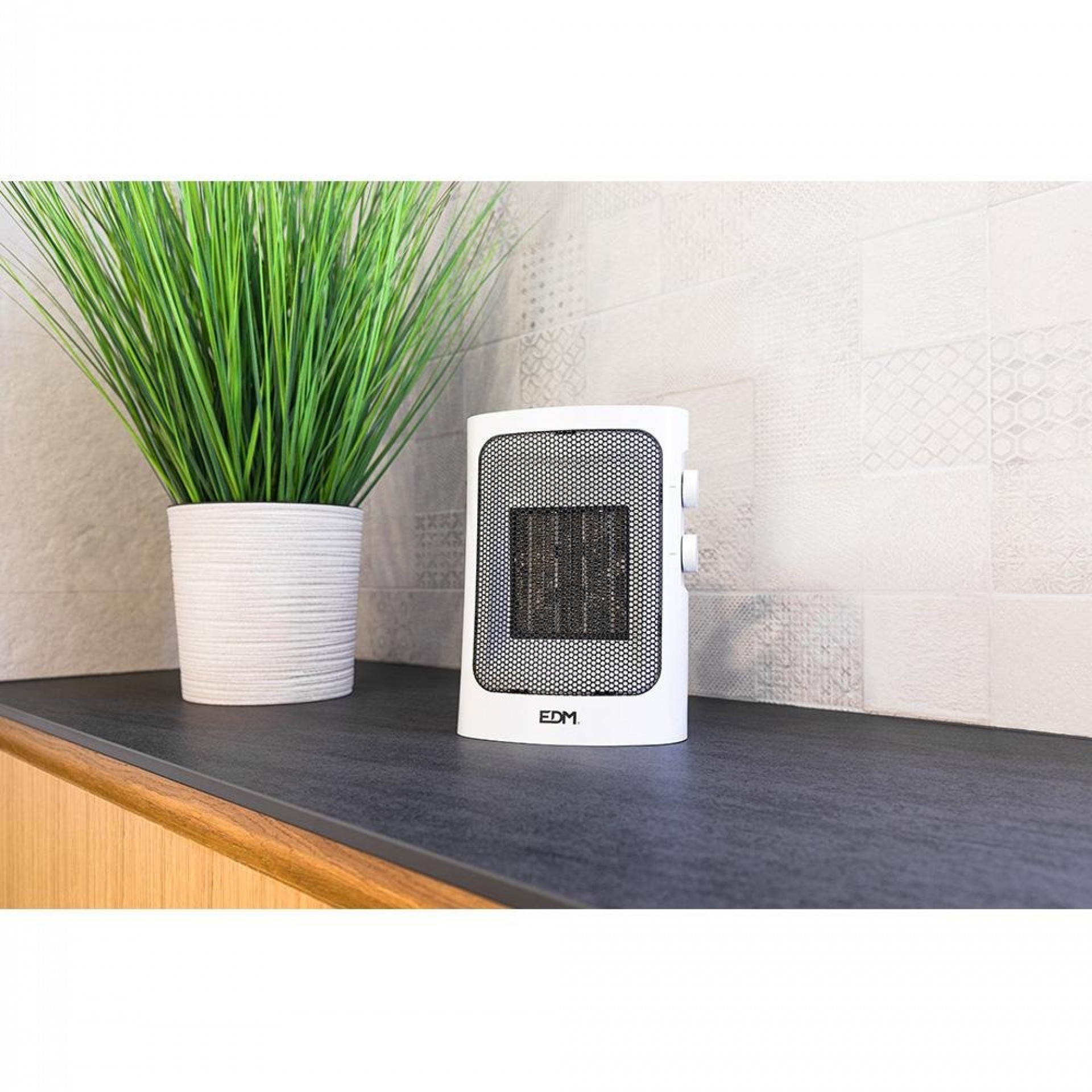 Aquecedor vertical 1000-1500w cor blanc refª 07185 EDM