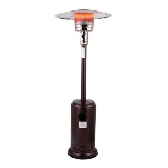 Aquecedor a gs para exterior preto ref 07158 FULMO