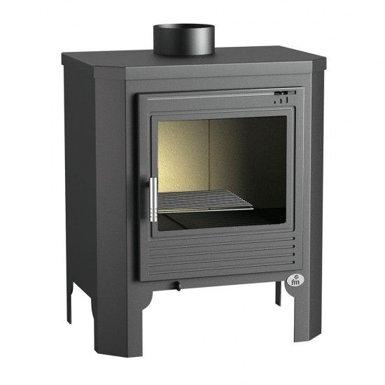 Lareira a lenha frontal fm ref 07178 FM CALEFACCIN