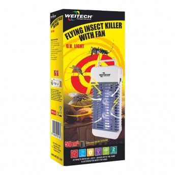 Mata insetos com luz uv e aspirador ref 06145 WEITECH