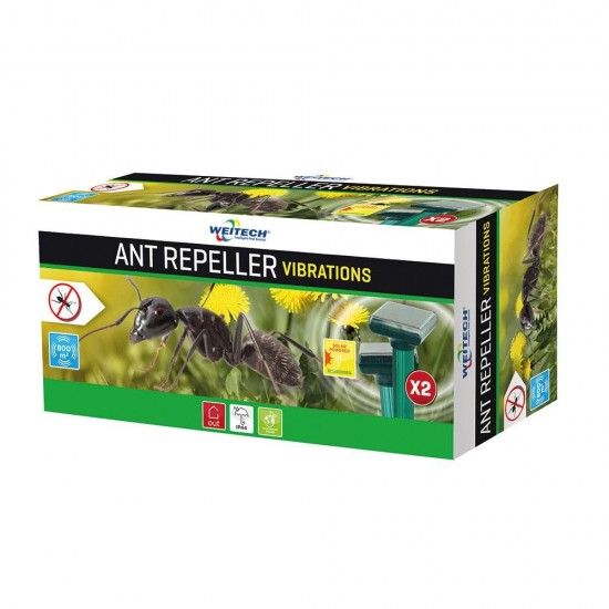 Afugentador solar 2un para formigas mediante vibrao ref 06130 WEITECH