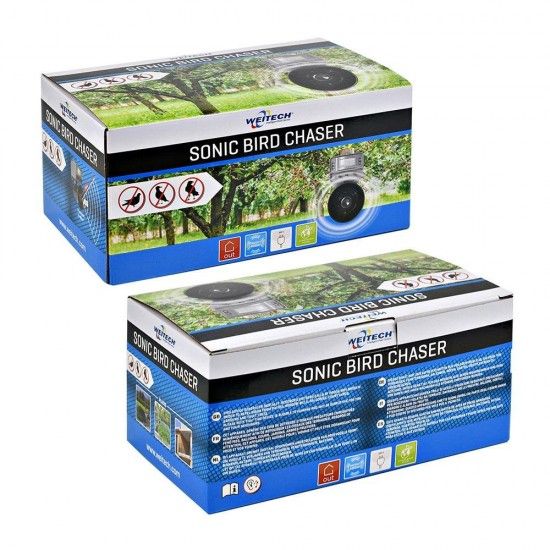 Afugentador sonoro para p�ssaros com flash ref� 06131 WEITECH