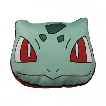 Almofada 3d aprox. 40 x 40 cm bulbasaur ref. 05964 NEW IMPORT Almofada 3d aprox. 40 x 40 cm bulbasaur ref. 05964 NEW IMPORT