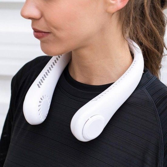 Ventoinha de pescoço recarregável usb refª 05878 BASICS Ventoinha de pescoço recarregável usb refª 05878 BASICS