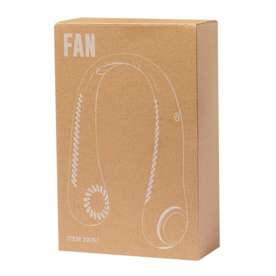 Ventoinha de pescoço recarregável usb refª 05878 BASICS Ventoinha de pescoço recarregável usb refª 05878 BASICS