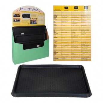 Expositor 24 bandejas carro, 042100800, mulitvax ref 04203 MULTIVAX