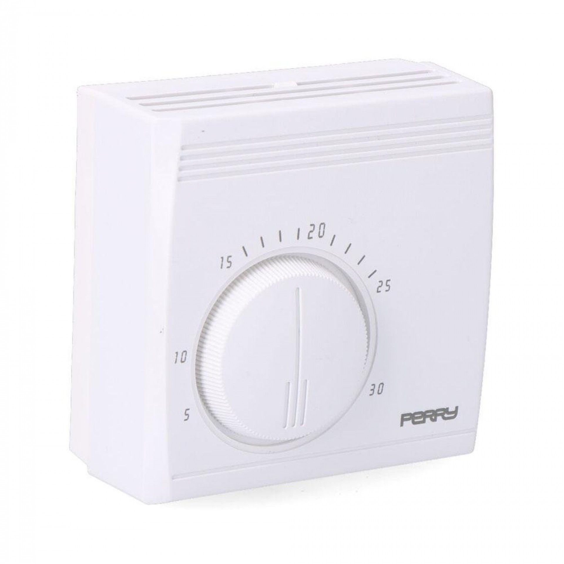 Termóstato analógico serie "teg" sem luz piloto. cor branco refª 03015 PERRY