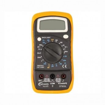 Multimetro digital mul001 dt850l. ref 02450 NIMO