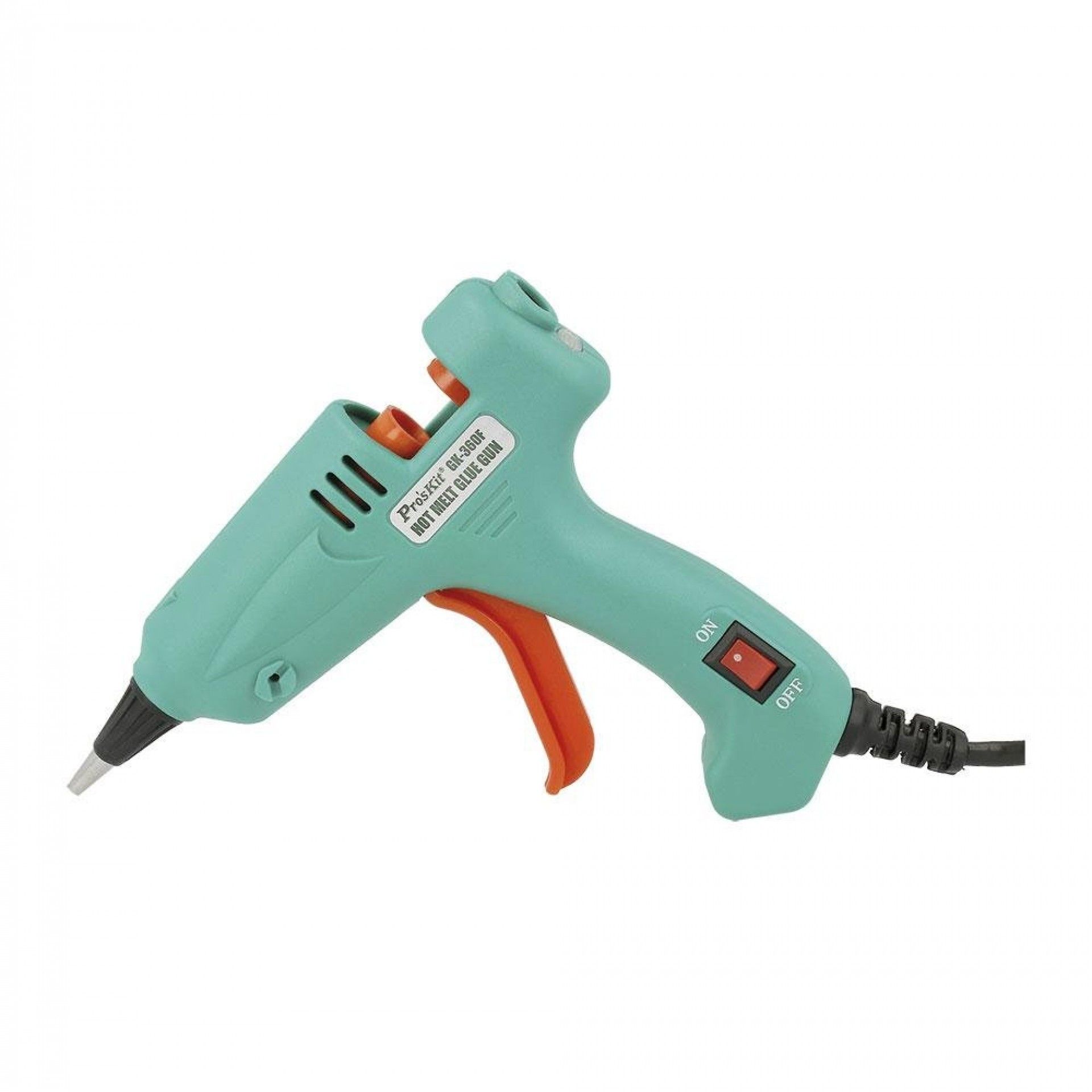 Pistola de cola por fusão 200w hrv8959 refª 02305 PROSKIT