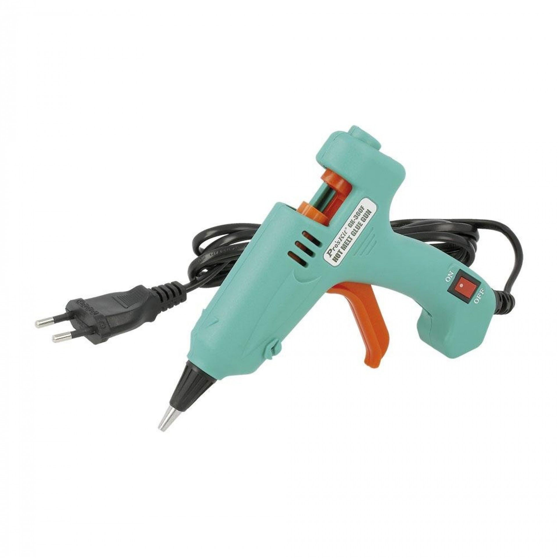 Pistola de cola por fusão 200w hrv8959 refª 02305 PROSKIT