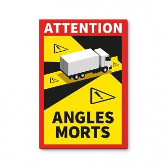 Pack 3 adesivos "angles morts" 17x25cm ref 02188 EDM