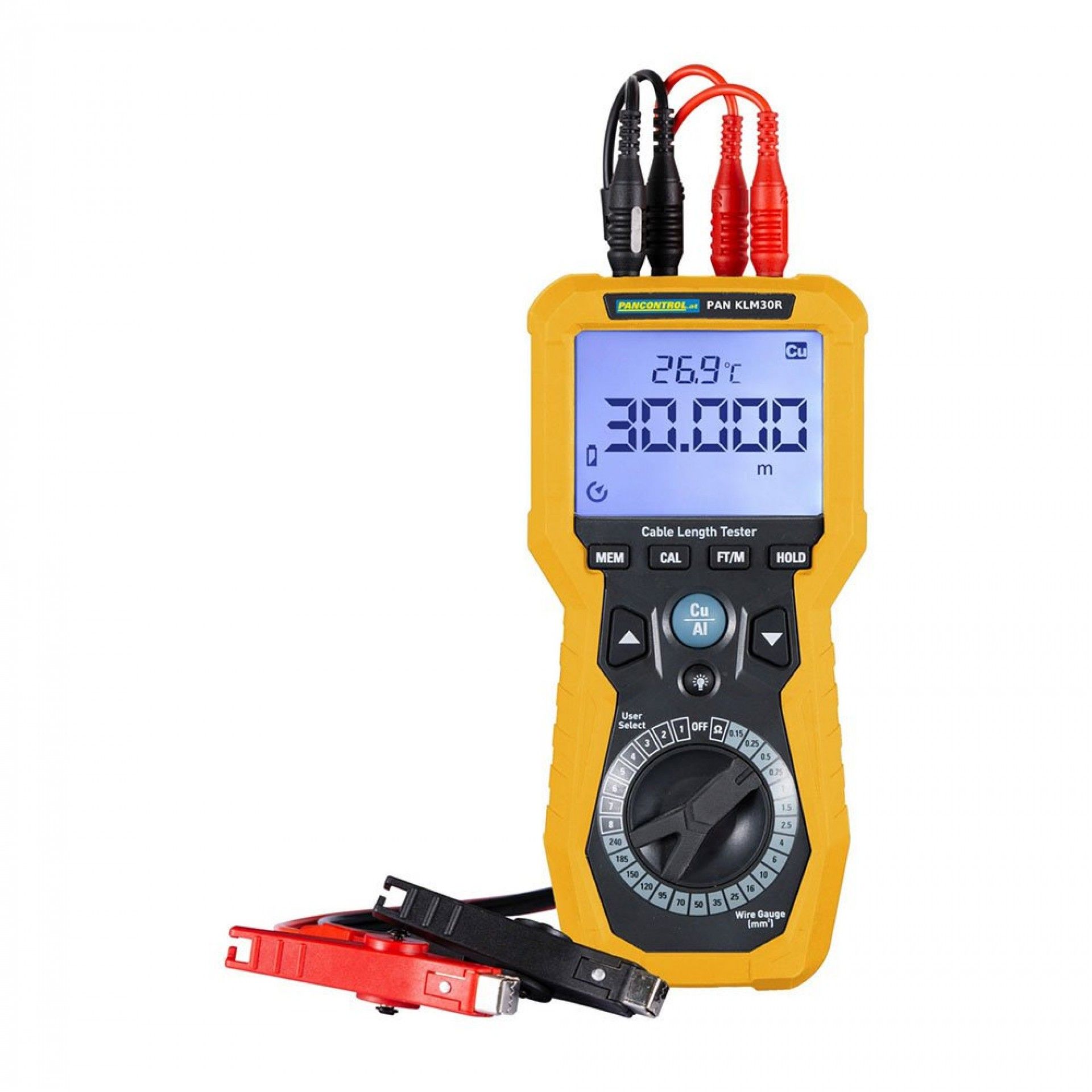 Aparelho de medição comprimento do cabo pan klm30r refª 02153 PANCONTROL