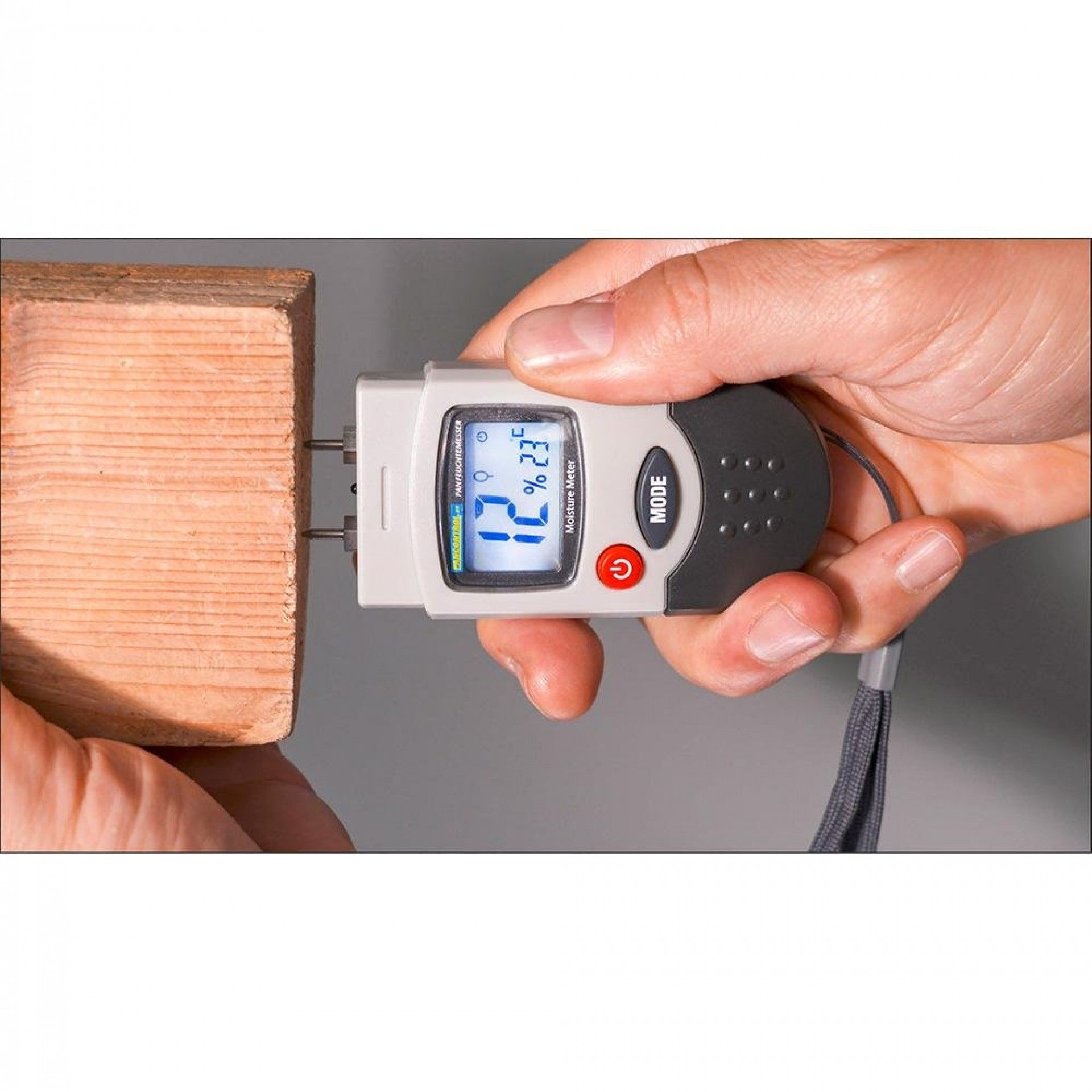 Medidor de humidade para madeira e materiais de construção refª 02149 PANCONTROL