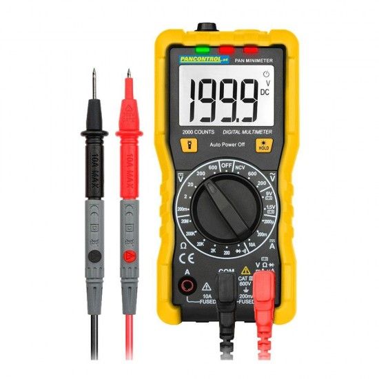 Multmetro digital cat iii 600v pan minimeter ref 02142 PANCONTROL