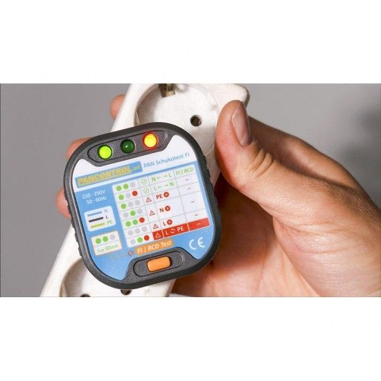 Tester de tomadas pan schukotest fi ref 02140 PANCONTROL