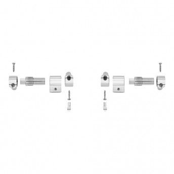 Kit conjunto dobradias para tampa de sanita fecho suave vrios modelos ai0001200r ref 01947 ROCA