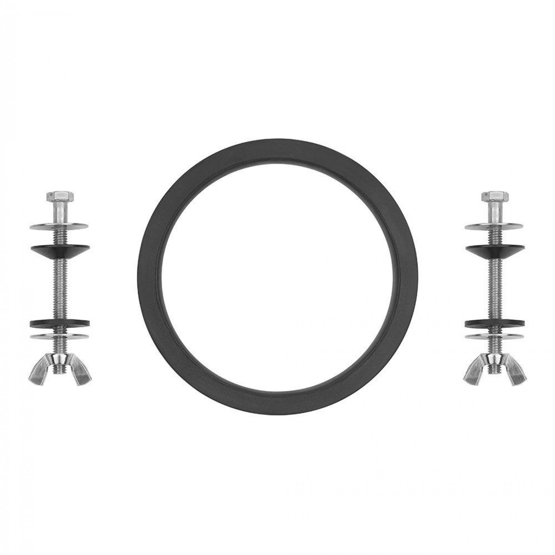 Kit fixação para sanita-autoclismo com junta de borracha para vários modelos av0008000r refª 01944 R