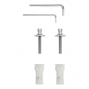 Kit de fixao para tampa de sanita fecho suave dama ai0000400r ref 01945 ROCA