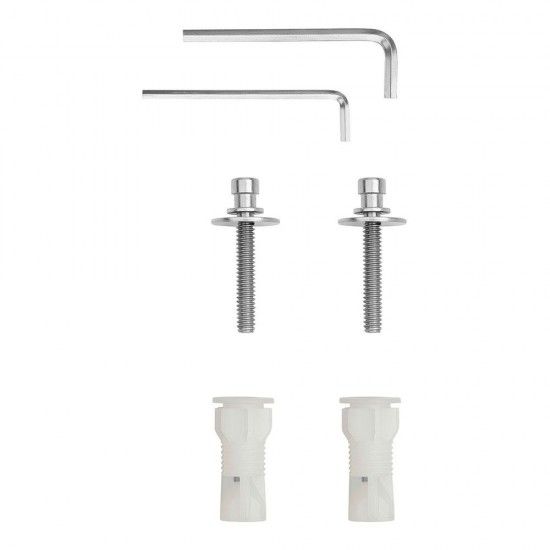 Kit de fixao para tampa de sanita fecho suave dama ai0000400r ref 01945 ROCA