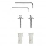 Kit de fixação para tampa de sanita fecho suave dama ai0000400r refª 01945 ROCA Kit de fixação para tampa de sanita fecho suave dama ai0000400r refª 01945 ROCA