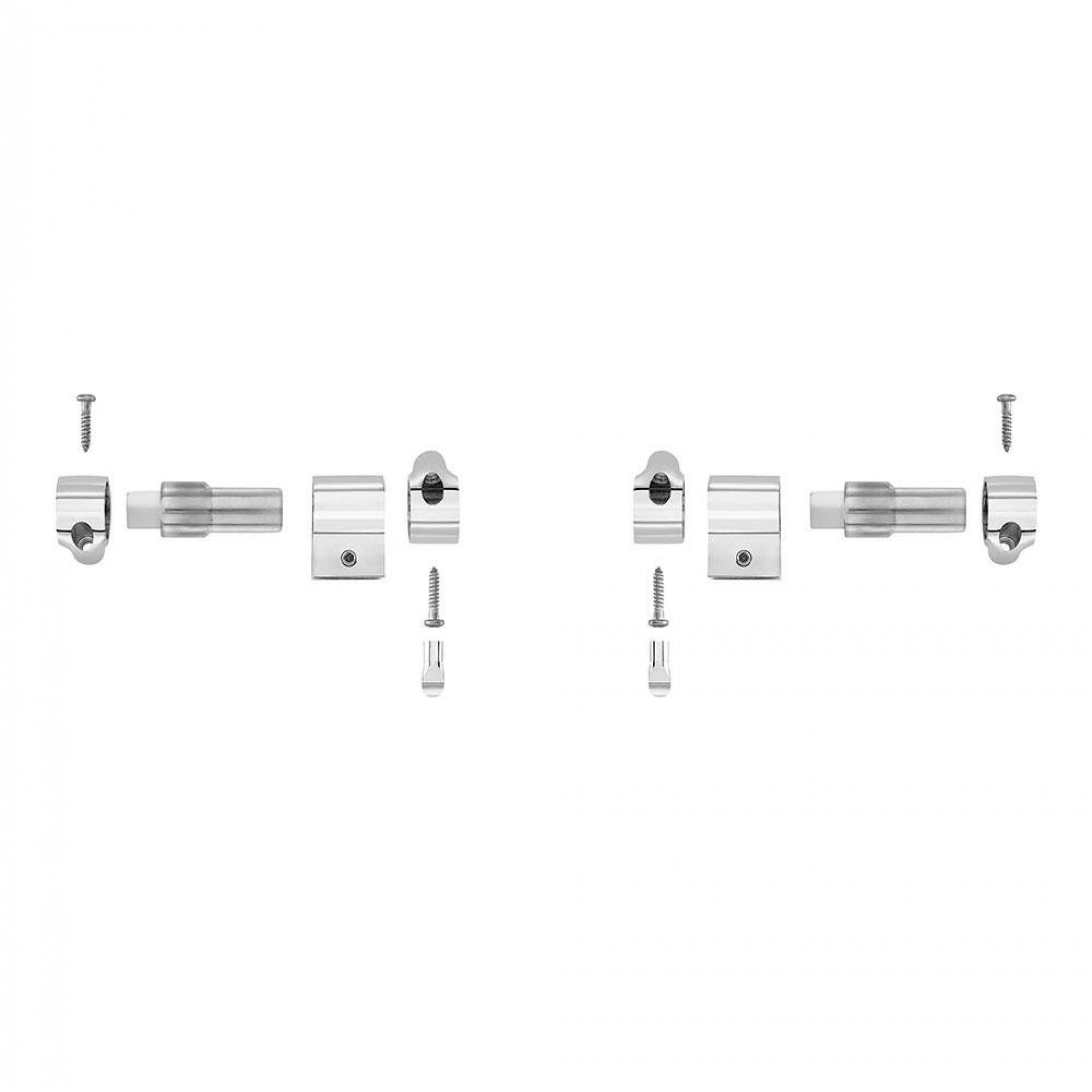Kit conjunto dobradiças para tampa de sanita fecho suave vários modelos ai0001200r refª 01947 ROCA