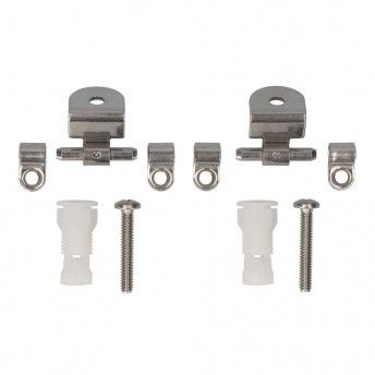 Kit dobradia de ao para tampa meridian ai0006300r ref 01949 ROCA