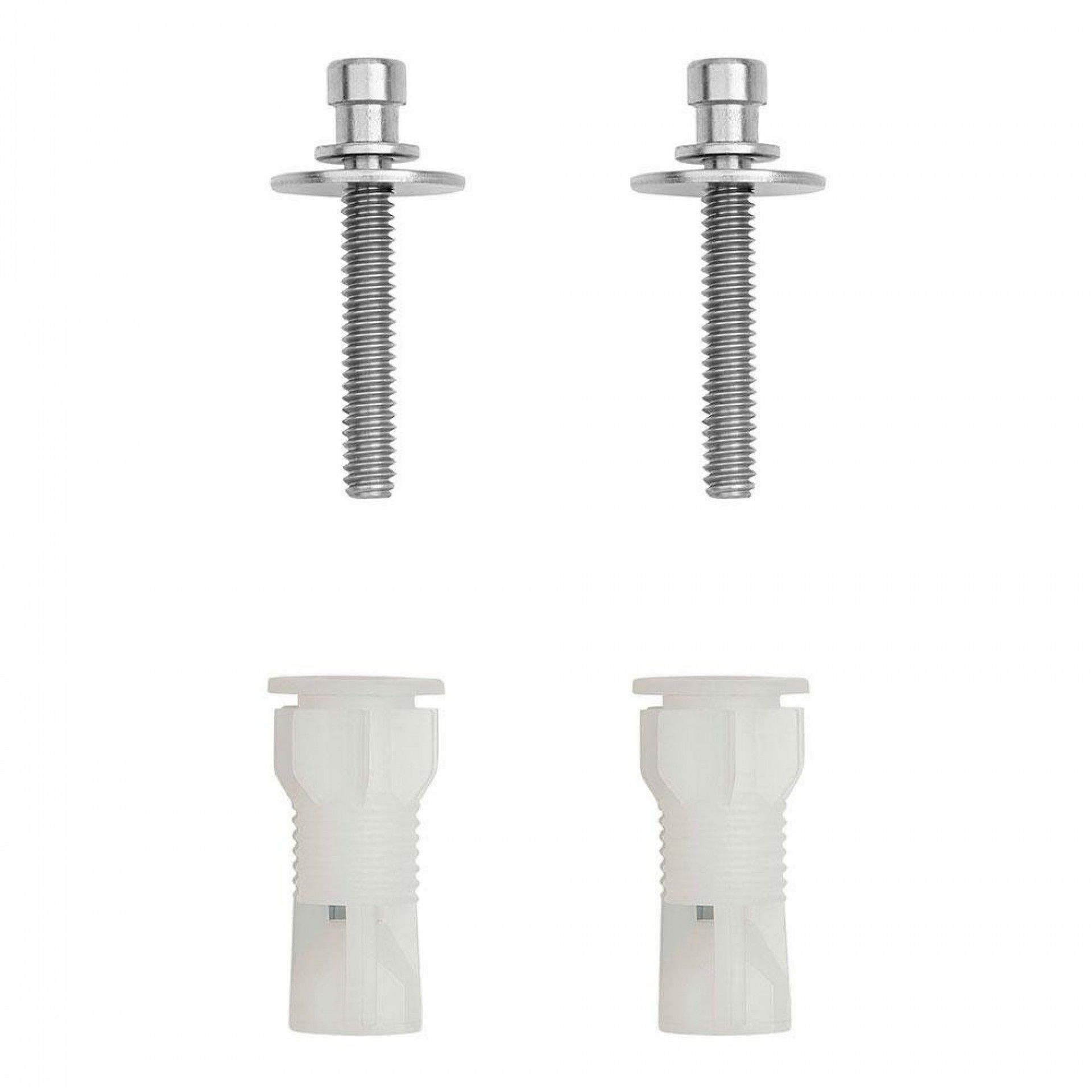 Kit de fixação para tampa de sanita dama senso ou giralda ai0002500r refª 01939 ROCA