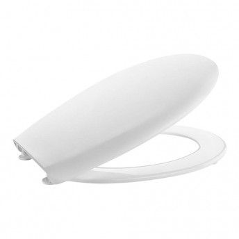 Tampa wc victoria branco com dobradias nylon a801b6600b ref 01937 ROCA