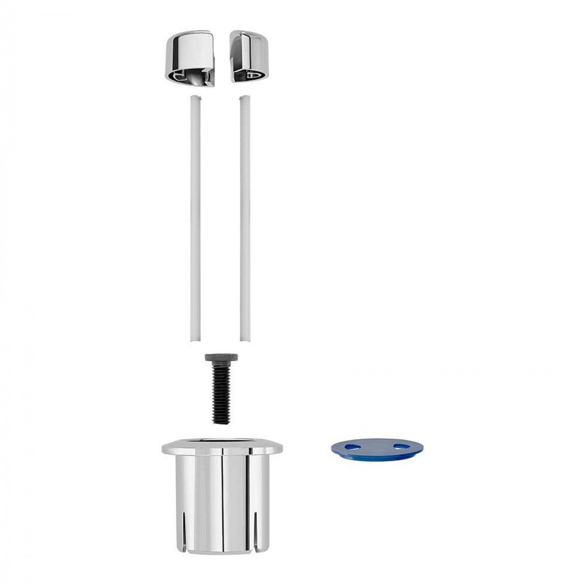 Kit g botão duplo c p/mecanismo descarga d1d ah0002100r refª 01922 ROCA