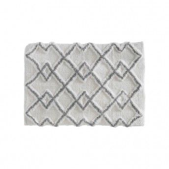 Tapete de banho �tnico cinzento 50x75cm ref� 01904 5FIVE