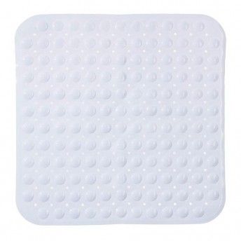 Tapete duche quadrado branco 55x55cm ref 01847 5FIVE
