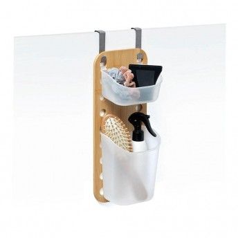 Organizador para casa de banho suspenso bambu 40x14,5x10cm ref 01834 JOBGAR