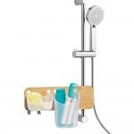 Organizador para coluna duche bambu 19,5x35,5x13,5cm ref� 01837 JOBGAR